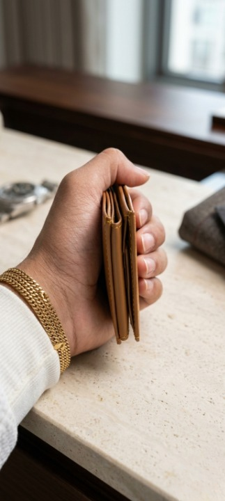 Classic Dark Coffee wallets for Men's Premium Quality PU leather Best Slim Design