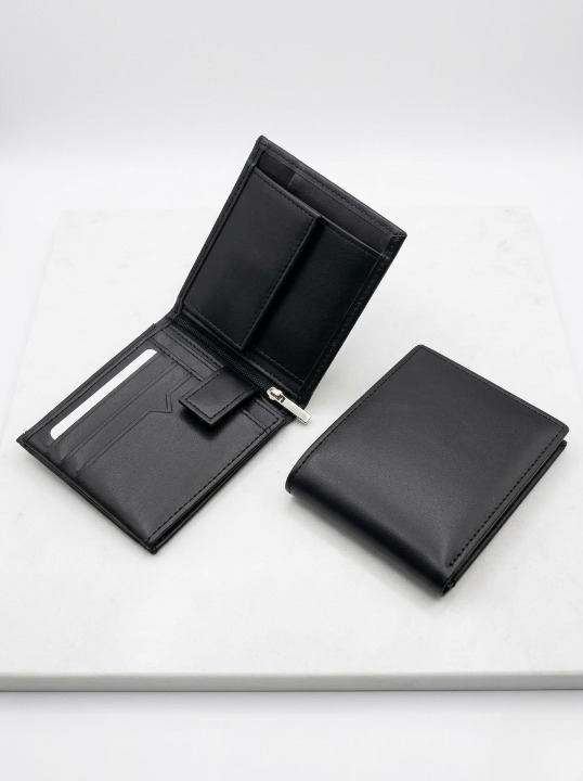 Classic Black wallets for Men's Premium Quality PU leather Best Slim Design